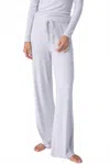 Pj Salvage Lacey Basics Pant In Cloud Grey