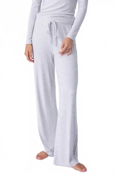 Pj Salvage Lacey Basics Pant In Cloud Grey