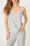 Pj Salvage Lazy Days Pajama Camisole In H Grey