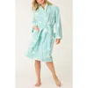 Pj Salvage Let's Get Cozy Plush Robe In Green