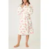 Pj Salvage Let's Get Cozy Plush Robe In White