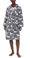 Pj Salvage Let's Get Cozy Robe Gray In Gray