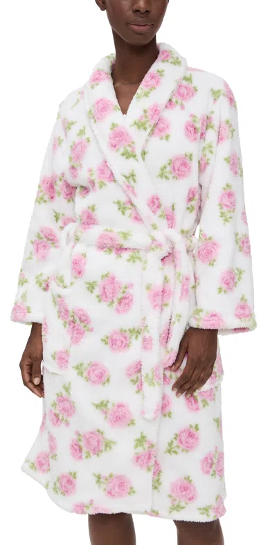 PJ SALVAGE LET'S GET COZY ROBE IVORY