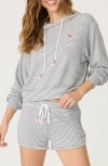 Pj Salvage Life Is Sweet Short Pajamas In Dark Charcoal