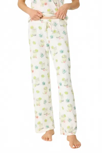 Pj Salvage Limes And Sunshine Pants In Ivory In Multi