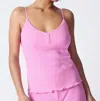 Pj Salvage Live In Color Camisole In Pink Rose