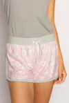 Pj Salvage Live Life Gratefully Short In Pink Dream In Pink