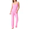 Pj Salvage Live In Color Camisole In Pink Rose In Pink