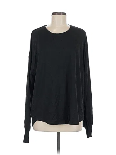 Pre-owned Pj Salvage Long Sleeve T-shirt In Black