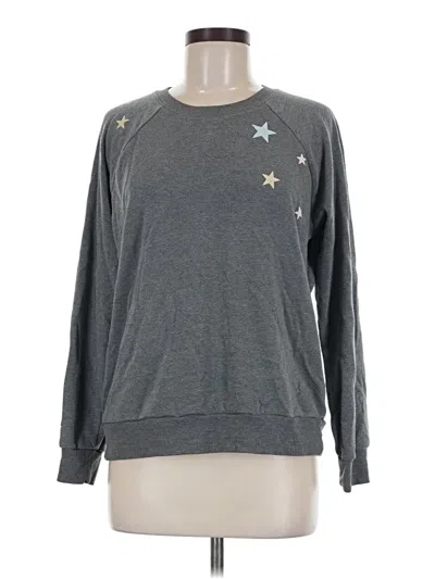 Pre-owned Pj Salvage Long Sleeve T-shirt In Gray