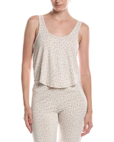 Pj Salvage Luxe Leopard Tank Top In Neutral