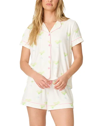Pj Salvage Margarita Mama Pajama Set In White