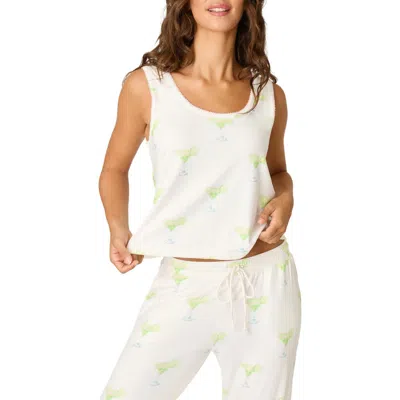 Pj Salvage Margarita Mama Pajama Tank In White