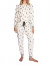 Pj Salvage May The Forest Be With You Loungewear Pants In Ivory