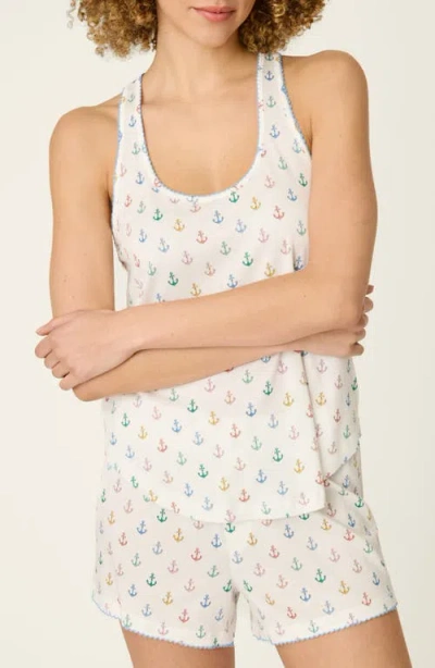 Pj Salvage Meet Me By The Sea Jersey Tank In White