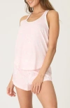 Pj Salvage Mix & Match Short Pajamas In Pastel Pink