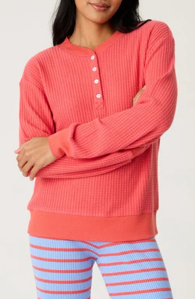 Pj Salvage Morning Waffles Pajamas In Red
