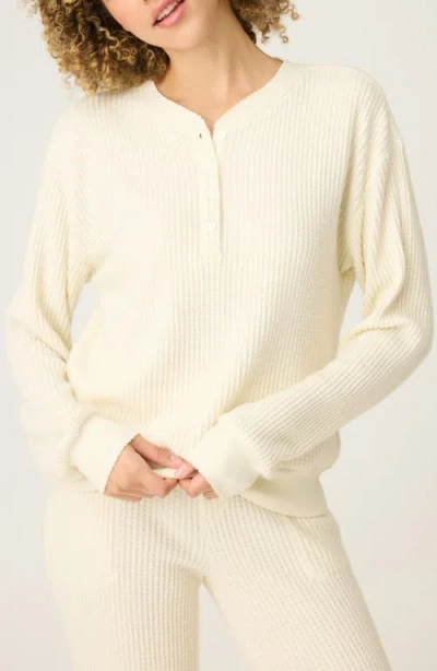 Pj Salvage Morning Waffles Pajamas In White