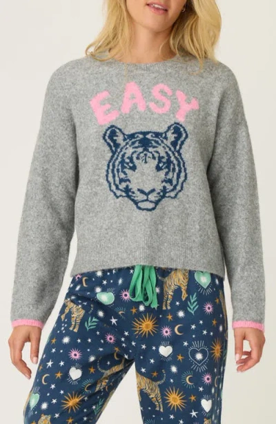 Pj Salvage Oversize Lounge Jumper In Grey