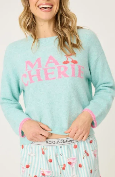 Pj Salvage Oversize Lounge Sweater In Pink