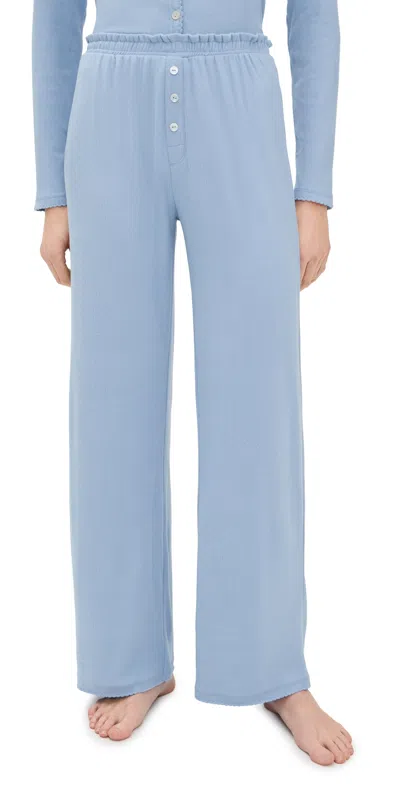 Pj Salvage Pajama Pants Blue Dream
