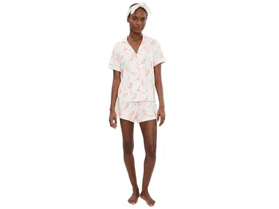 Pj Salvage Paloma Mama Pajama Set In Pink