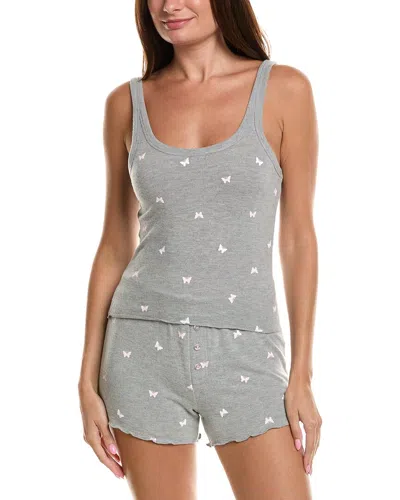 Pj Salvage Peachy Mix Match Cami In Gray