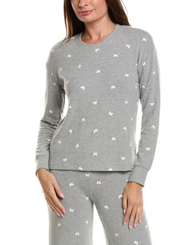 Pj Salvage Peachy Mix Match Top In Gray