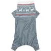 Pj Salvage Babies'  Pet Pajamas In Gray