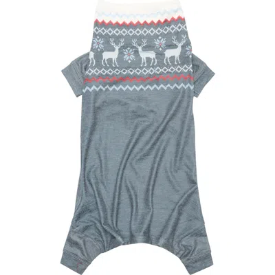Pj Salvage Babies'  Pet Pajamas In Gray