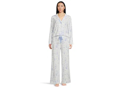 Pj Salvage Pj Set Parisian Dreams In White