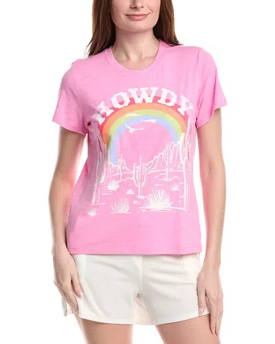 Pj Salvage Playful Pr T-shirt In Pink