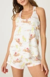 Pj Salvage Playful Print Sleep Tank In Natural