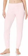 PJ SALVAGE POINTELLE HEARTS JAMPANT IN PINK