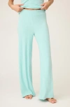 Pj Salvage Pointelle Pajama Pants In Green
