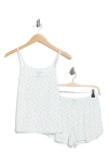 Pj Salvage Pointelle Short Pajamas In White
