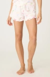 Pj Salvage Pretty Punch Pajama Shorts In Pink