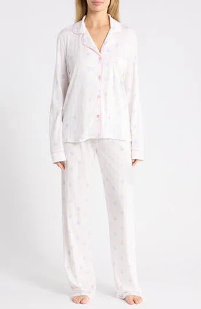 Pj Salvage Print Notch Collar Pajamas In Multi