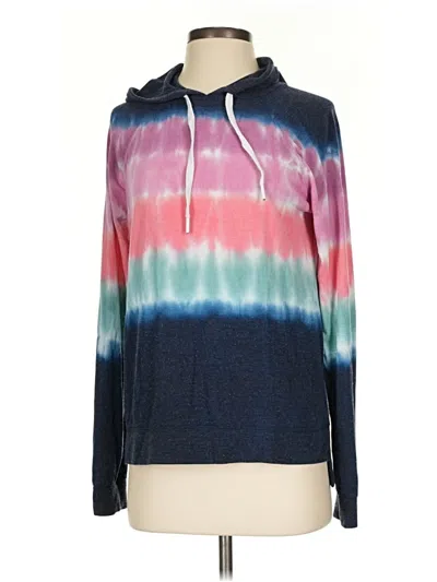 Pre-owned Pj Salvage Pullover Hoodie In Pink
