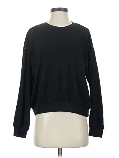 Pre-owned Pj Salvage Pullover Sweater In Black