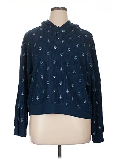 Pre-owned Pj Salvage Pullover Sweater In Blue
