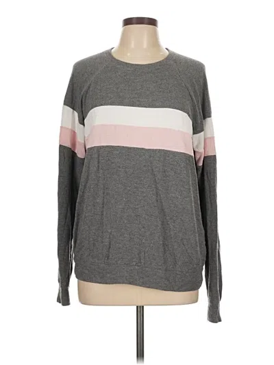 Pre-owned Pj Salvage Pullover Sweater In Gray