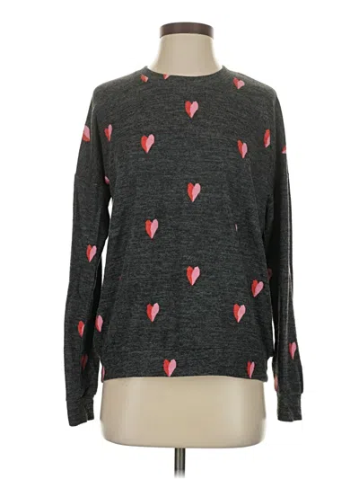 Pre-owned Pj Salvage Pullover Sweater In Gray