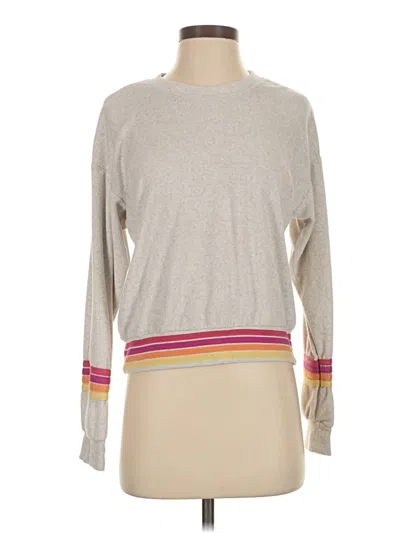 Pre-owned Pj Salvage Pullover Sweater In Gray