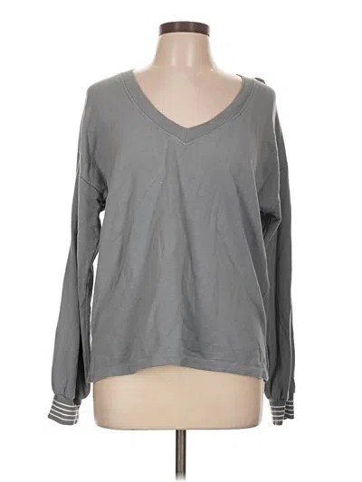 Pre-owned Pj Salvage Pullover Sweater In Gray