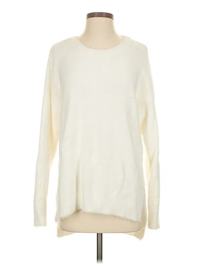 Pre-owned Pj Salvage Pullover Sweater In White