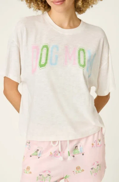 Pj Salvage Pupcation Palm Graphic T-shirt In White