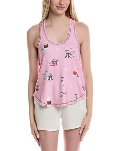 Pj Salvage Rescue Graphic Tank Top In Pink