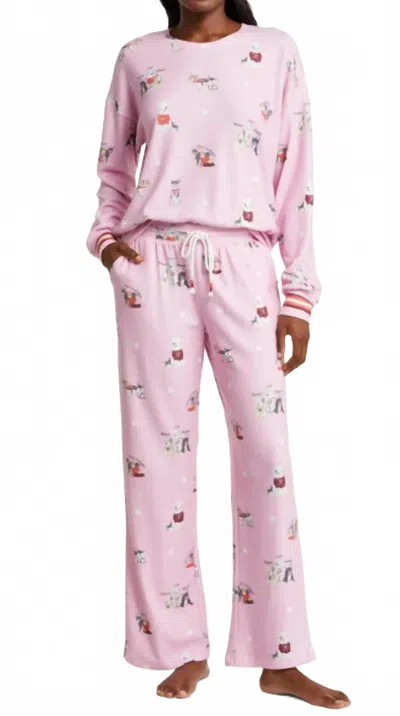 Pj Salvage Rescues Bottom Pajama Pants In Pink