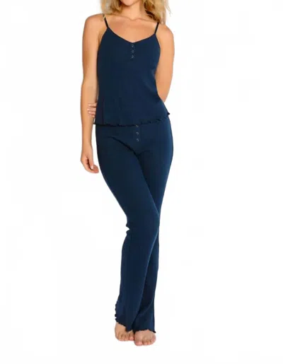 Pj Salvage Rib Lounge Set In Navy